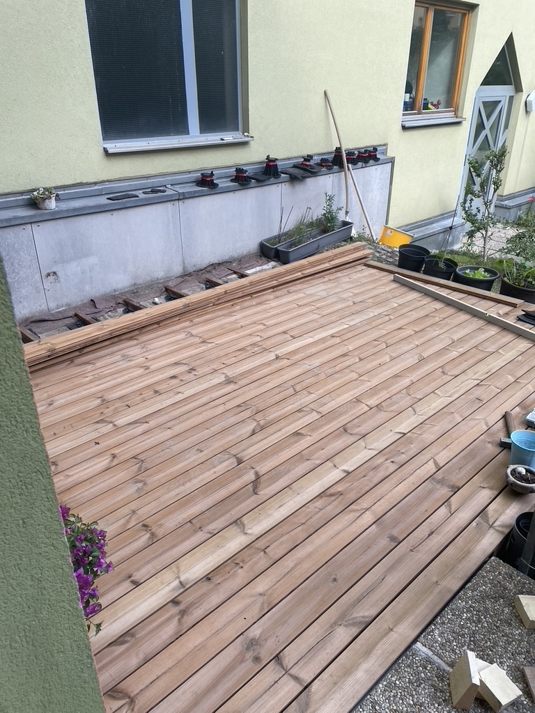 Terrassenbau