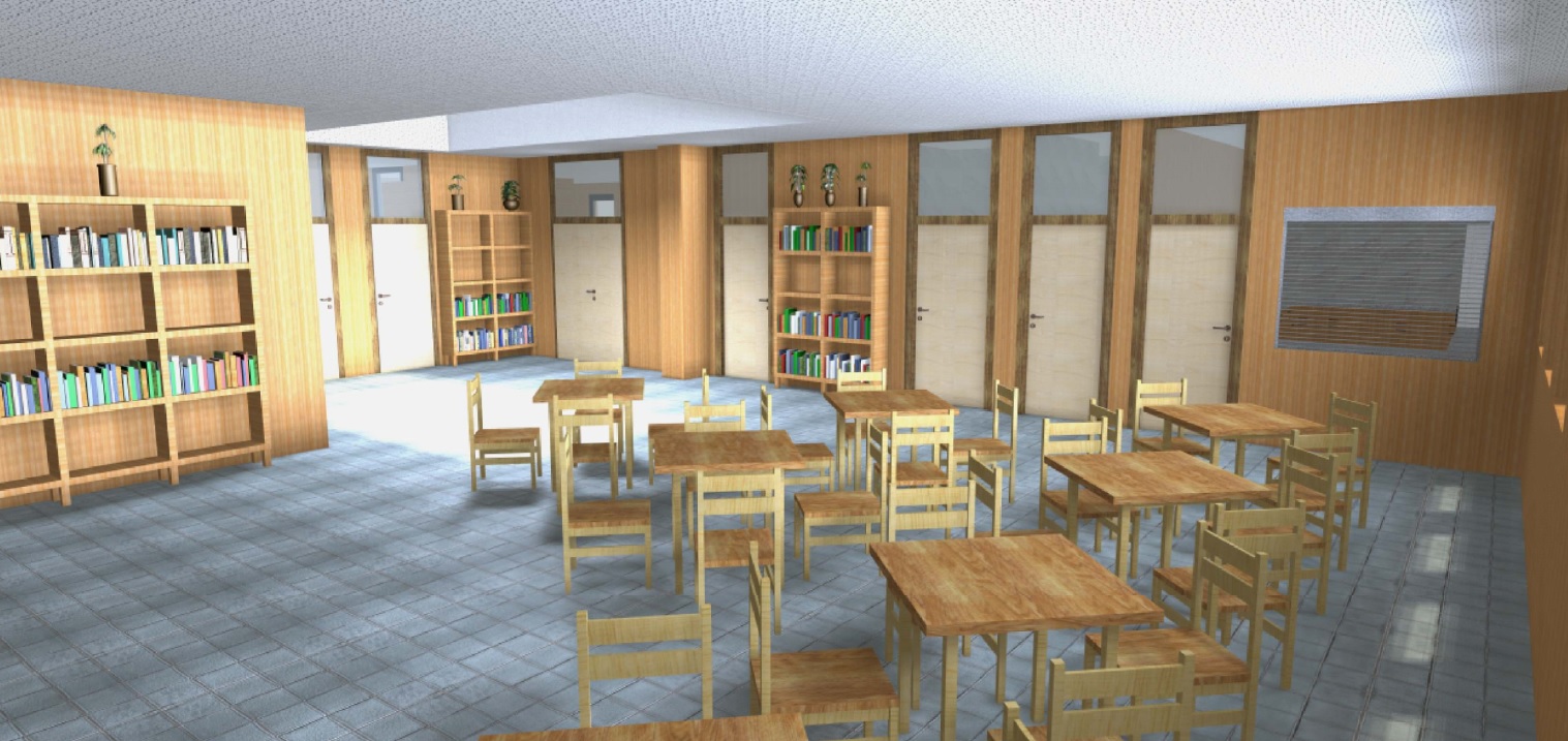 3D Ansicht 1 Volksschule